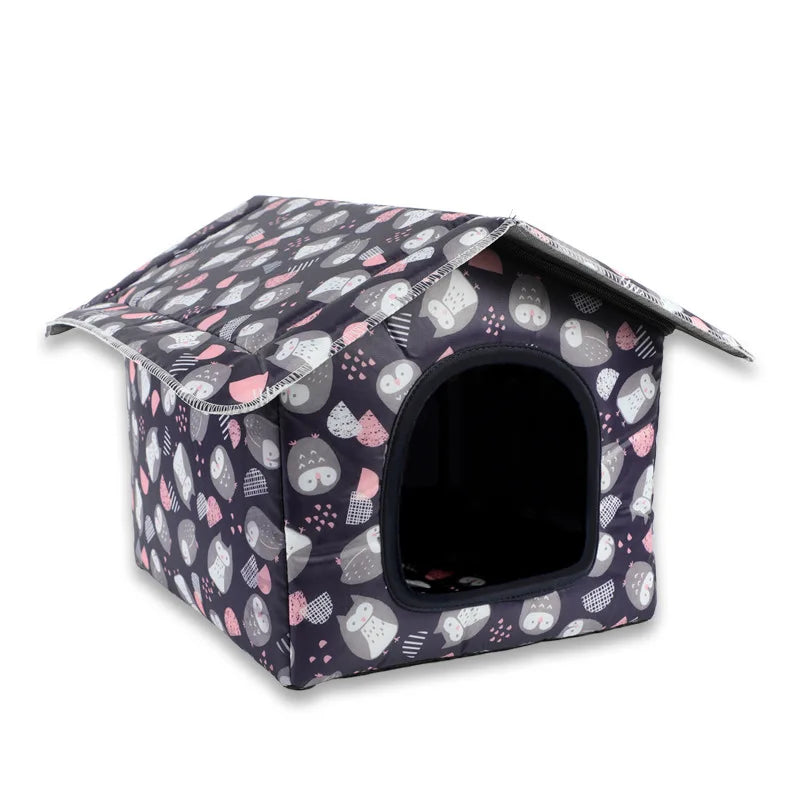 Water-resistant Foldable and Detachable Pet House
