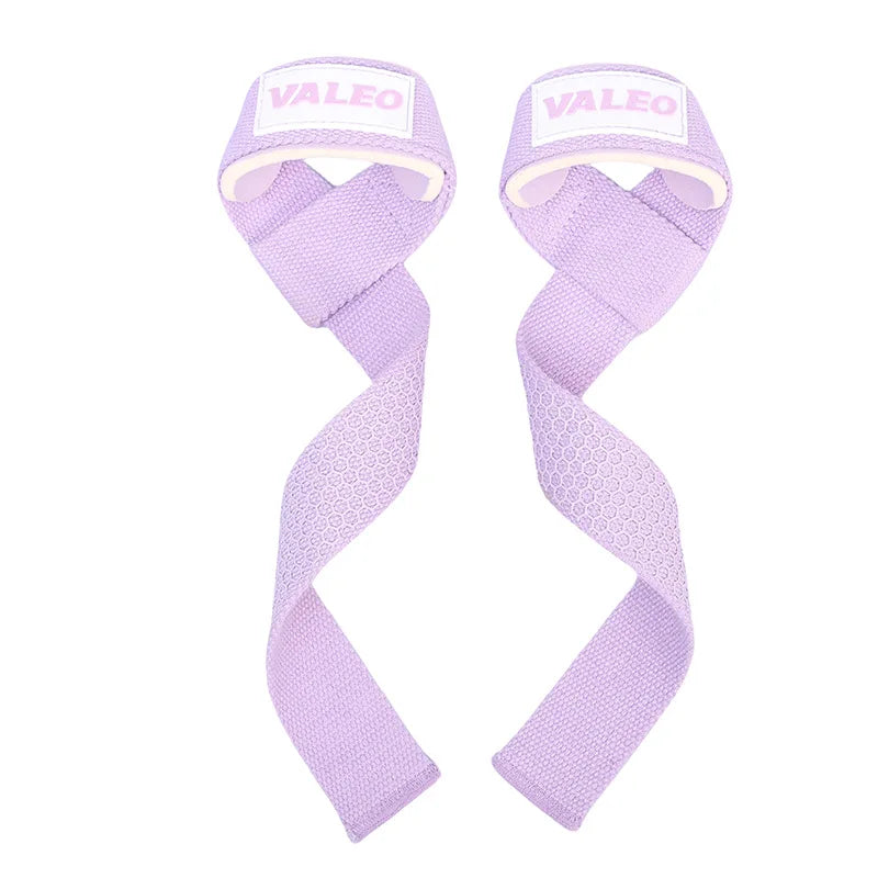 2 Pc Lifting Wrist Straps for Weightlifting Silicone Anti-slip Weight Lifting Straps for Men & Women Gym Fitness Deadlift Straps