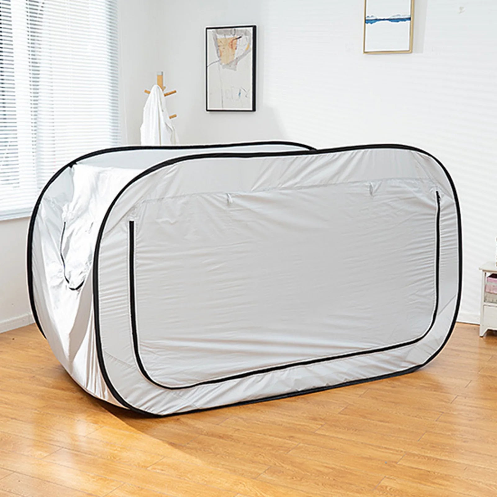 Indoor Bed Tent Bed Tent Outdoor Folding Bed Tent Camping Fully Enclosed Shading Bed Tent for Kids and Adult