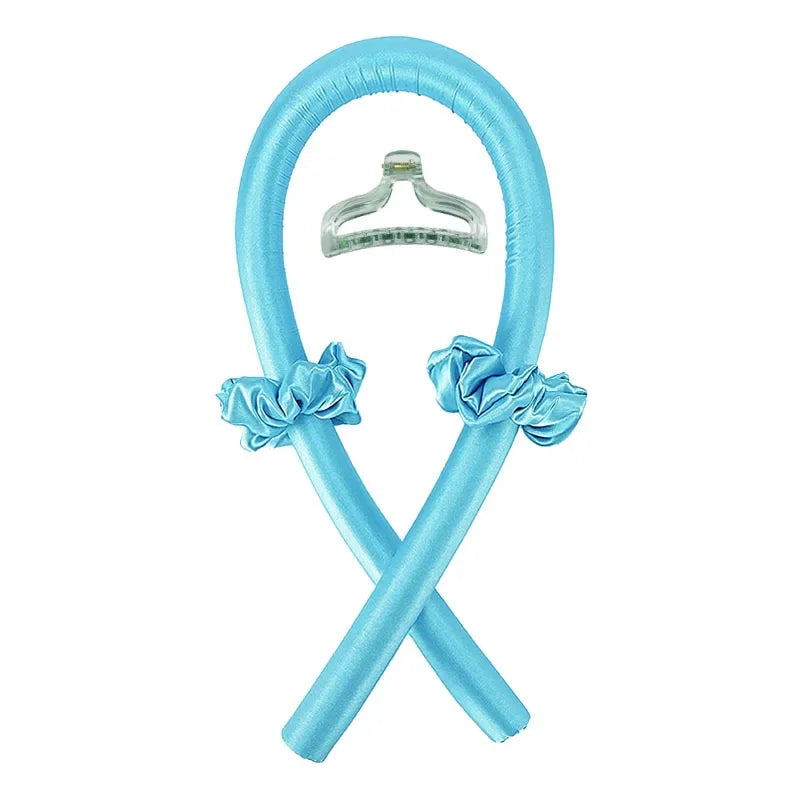 No Heat Silk Curls Ribbon Hair Rollers