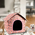Water-resistant Foldable and Detachable Pet House