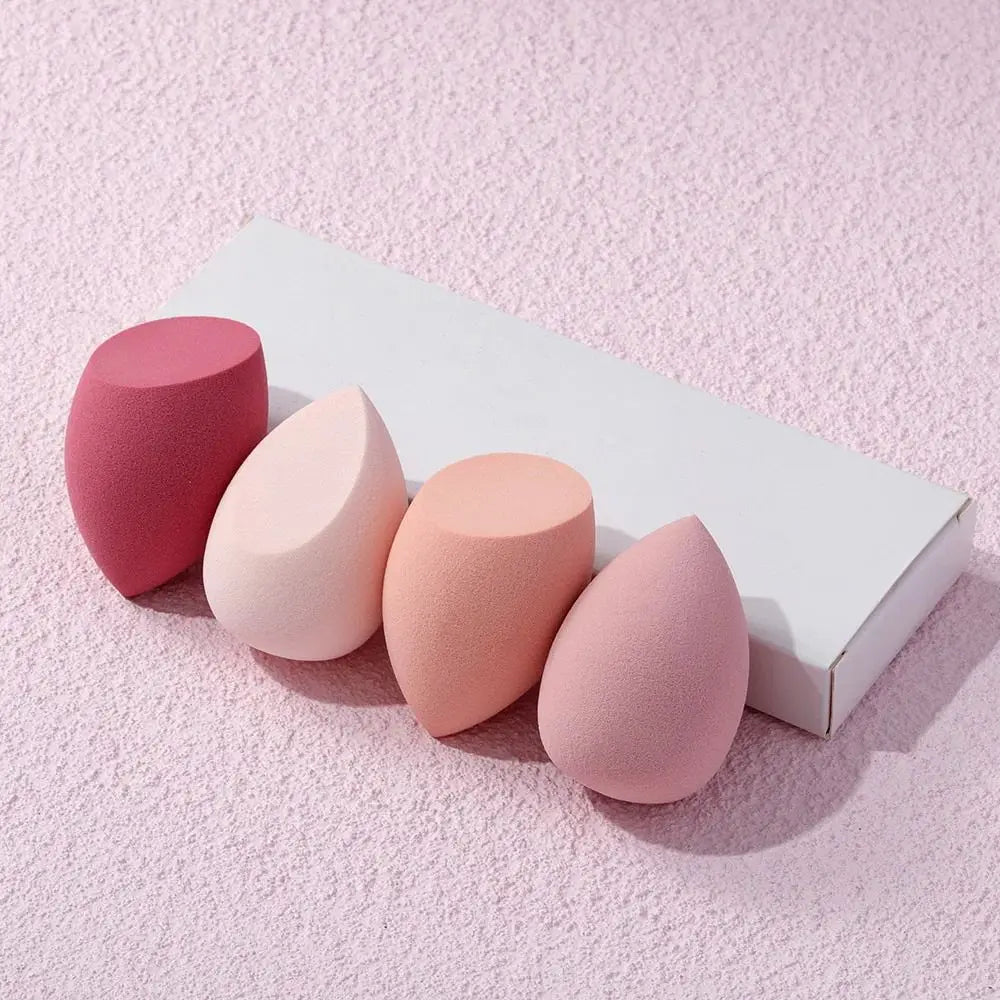 4 Pcs Beauty Egg Makeup Sponge Blenders