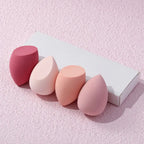 4 Pcs Beauty Egg Makeup Sponge Blenders