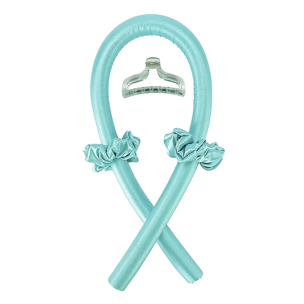 No Heat Silk Curls Ribbon Hair Rollers