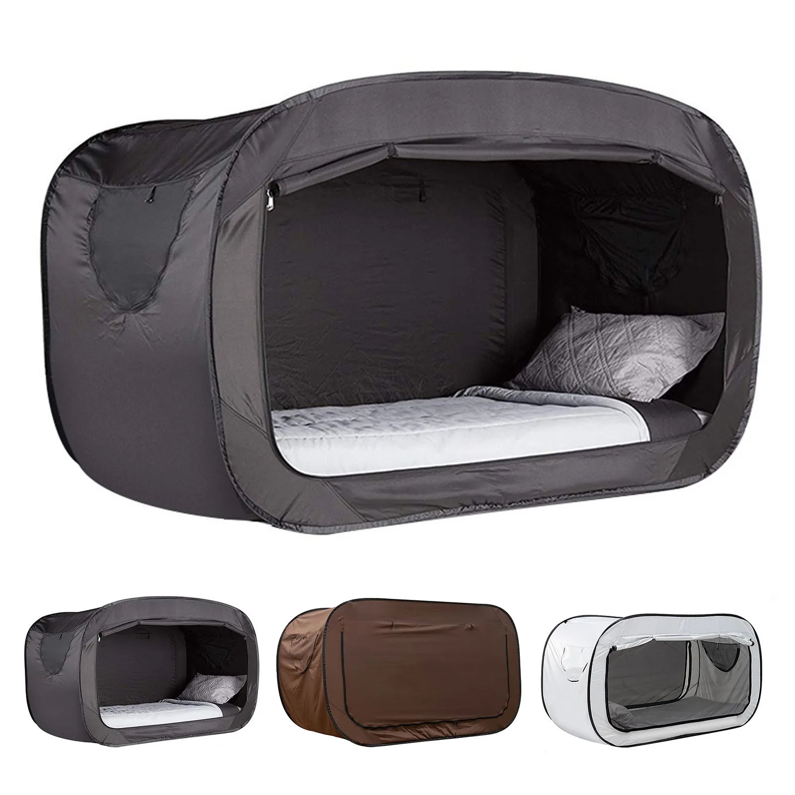 Indoor Bed Tent Bed Tent Outdoor Folding Bed Tent Camping Fully Enclosed Shading Bed Tent for Kids and Adult