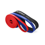 Lixada 5 Packs Pull Up Assist Bands Set Resistance Loop Bands Powerlifting Workout Exercise Stretch Bands and Carry Bag