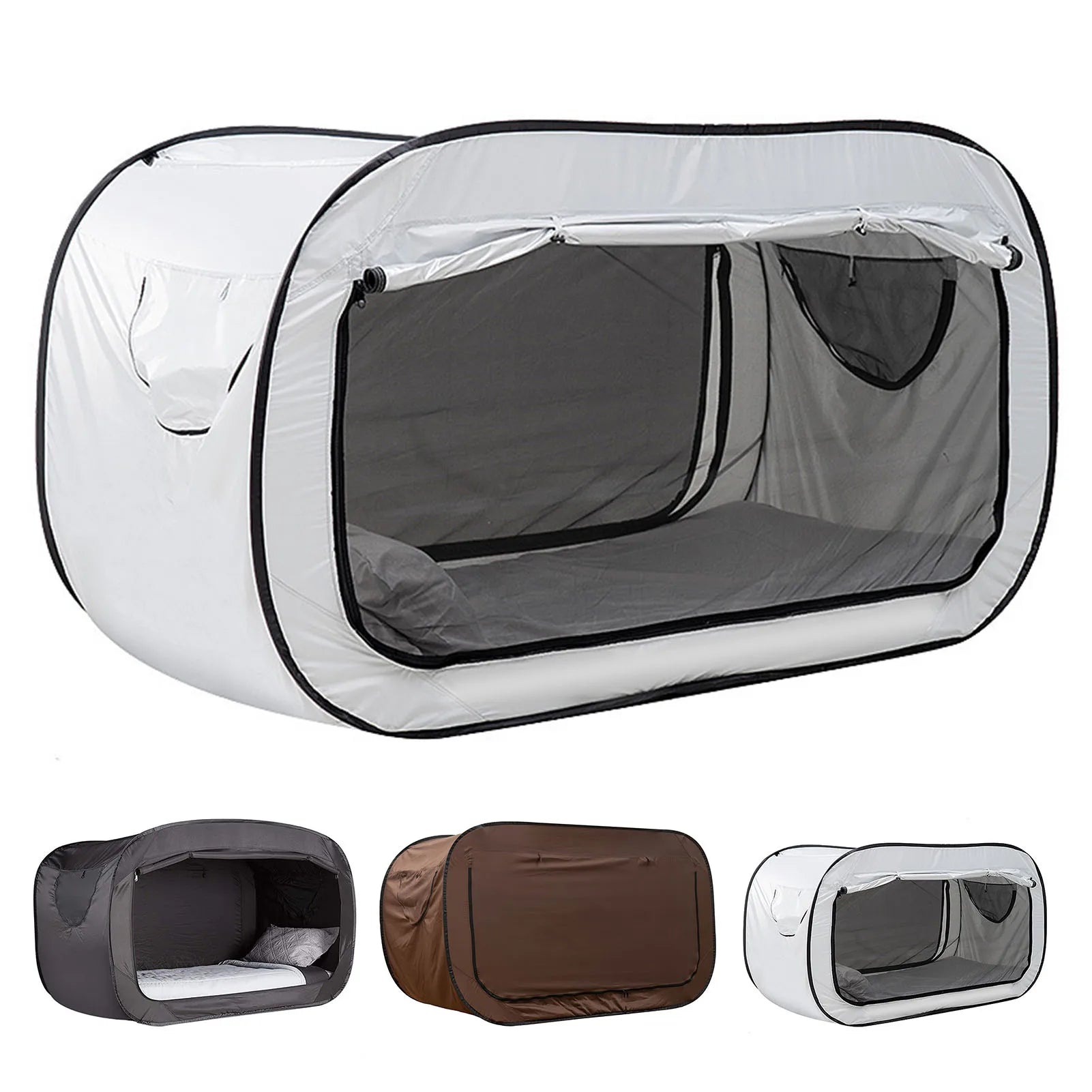 Indoor Bed Tent Bed Tent Outdoor Folding Bed Tent Camping Fully Enclosed Shading Bed Tent for Kids and Adult