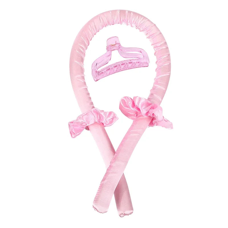 No Heat Silk Curls Ribbon Hair Rollers