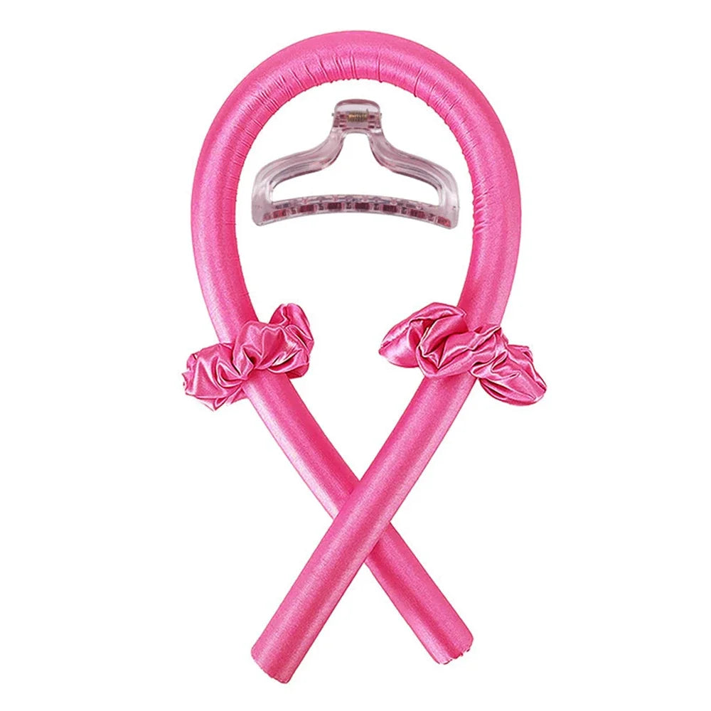 No Heat Silk Curls Ribbon Hair Rollers