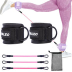 LOOGDEEL 1Pcs Ankle Straps Set Foot Support Cuff Unisex Yoga Pilates Resistance Bands With Ankle Padd Weight Leg Training Brace