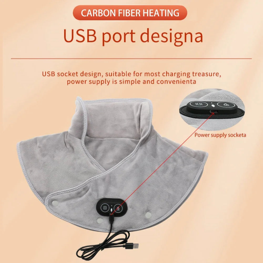 Electric Heating shoulder Neck Pad Massager