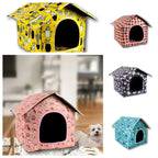 Water-resistant Foldable and Detachable Pet House