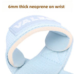 2 Pc Lifting Wrist Straps for Weightlifting Silicone Anti-slip Weight Lifting Straps for Men & Women Gym Fitness Deadlift Straps