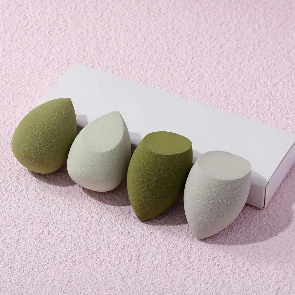 4 Pcs Beauty Egg Makeup Sponge Blenders