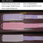 LOOGDEEL 1Pcs Ankle Straps Set Foot Support Cuff Unisex Yoga Pilates Resistance Bands With Ankle Padd Weight Leg Training Brace