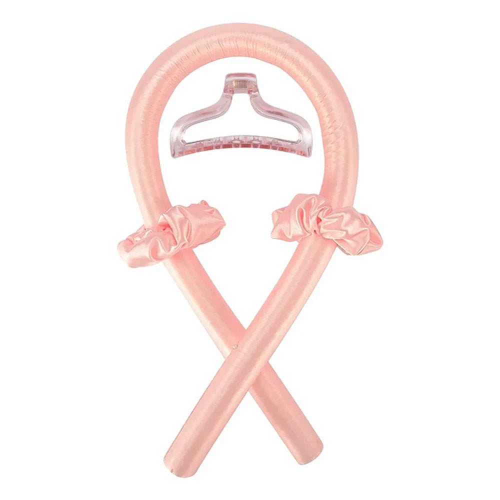 No Heat Silk Curls Ribbon Hair Rollers