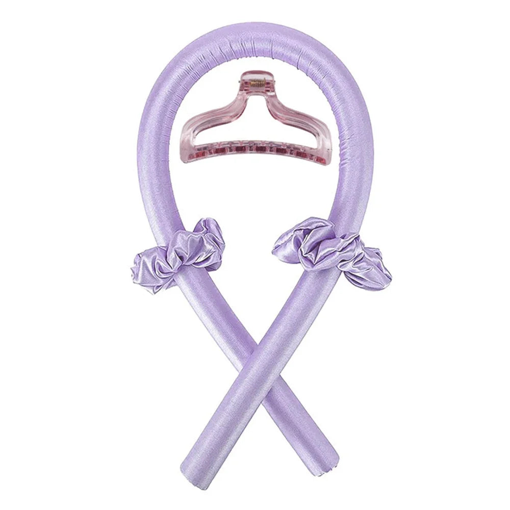 No Heat Silk Curls Ribbon Hair Rollers