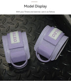 LOOGDEEL 1Pcs Ankle Straps Set Foot Support Cuff Unisex Yoga Pilates Resistance Bands With Ankle Padd Weight Leg Training Brace