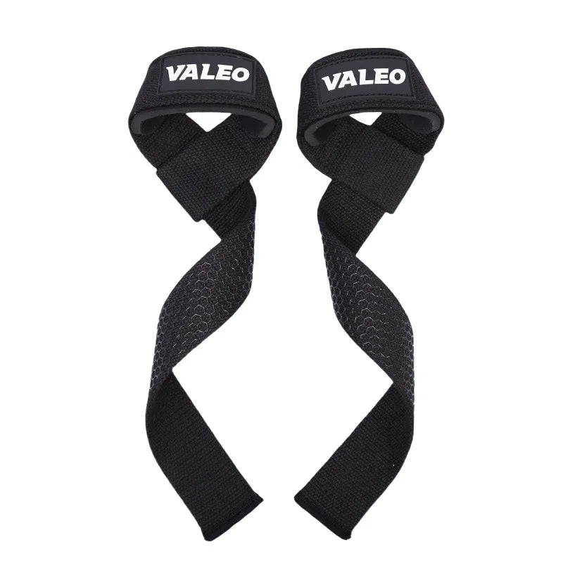 2 Pc Lifting Wrist Straps for Weightlifting Silicone Anti-slip Weight Lifting Straps for Men & Women Gym Fitness Deadlift Straps