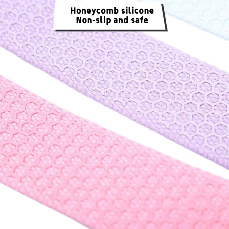 2 Pc Lifting Wrist Straps for Weightlifting Silicone Anti-slip Weight Lifting Straps for Men & Women Gym Fitness Deadlift Straps