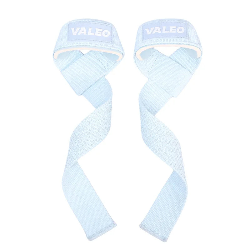 2 Pc Lifting Wrist Straps for Weightlifting Silicone Anti-slip Weight Lifting Straps for Men & Women Gym Fitness Deadlift Straps