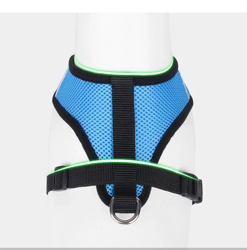 Harness Vest Walking Lead Leash