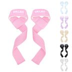 2 Pc Lifting Wrist Straps for Weightlifting Silicone Anti-slip Weight Lifting Straps for Men & Women Gym Fitness Deadlift Straps