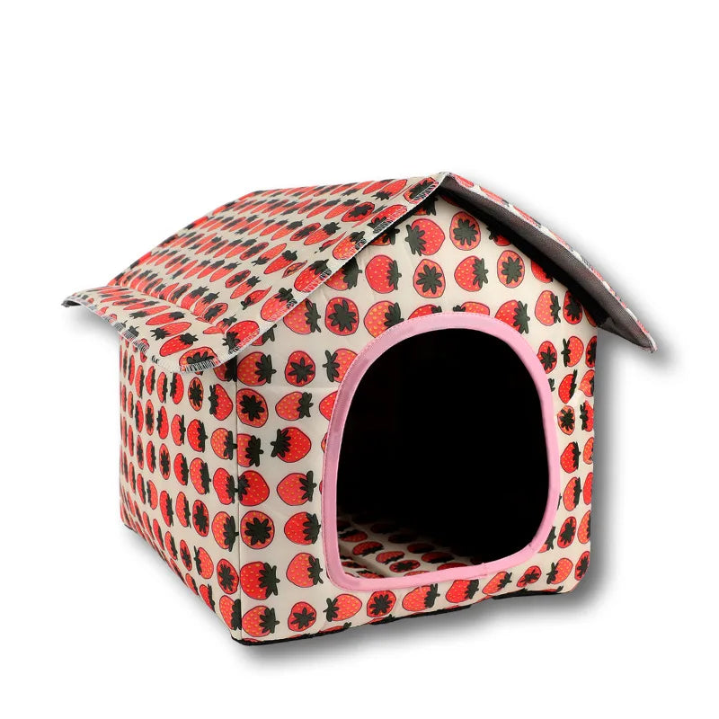 Water-resistant Foldable and Detachable Pet House