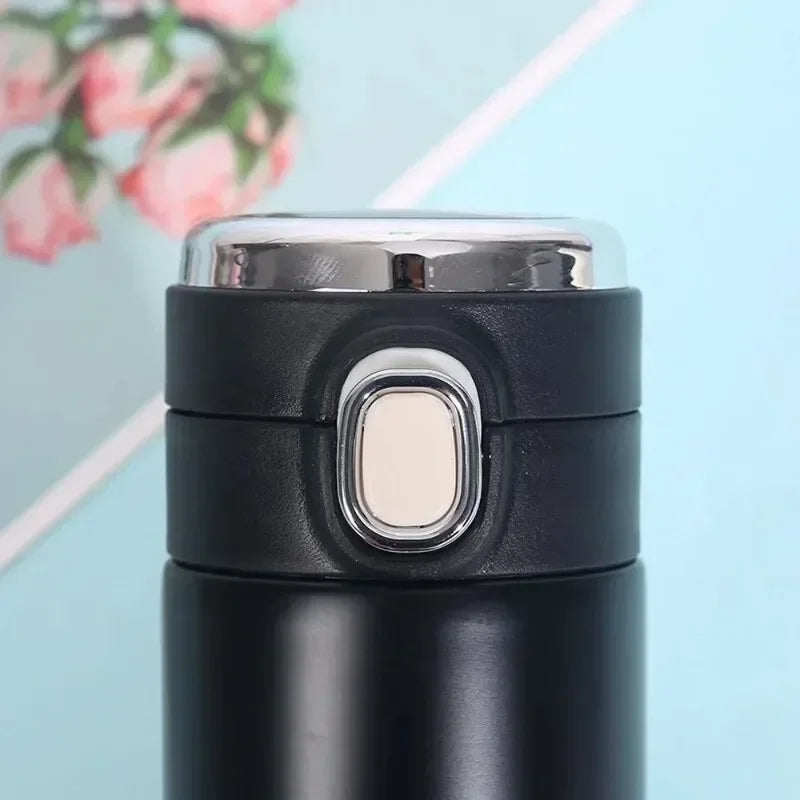 400ML Smart Thermos Stainless Steel Water Bottle