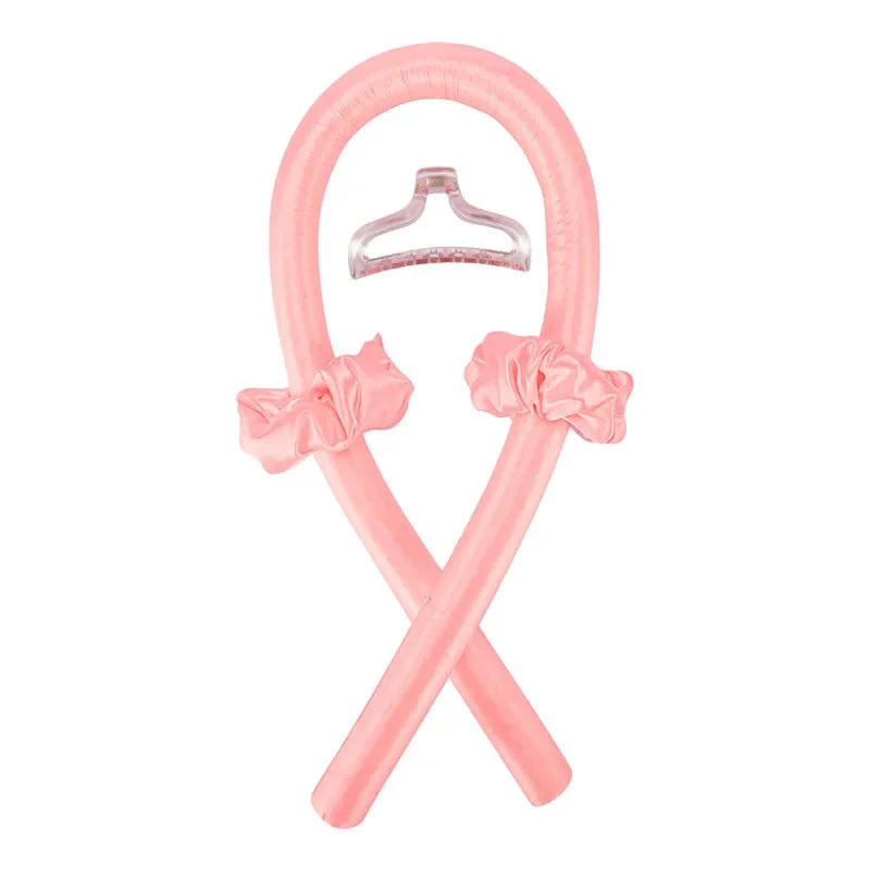 No Heat Silk Curls Ribbon Hair Rollers